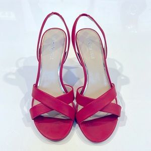 Red Kenneth Cole heels
